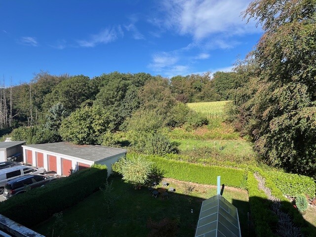 Ausblick vom Balkon